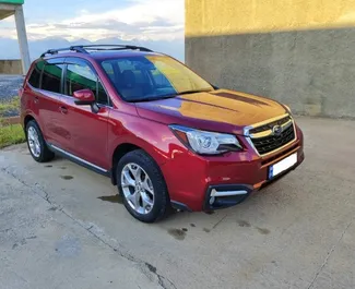 Subaru Forester 2018 beschikbaar voor verhuur in Tbilisi, met een kilometerlimiet van onbeperkt.