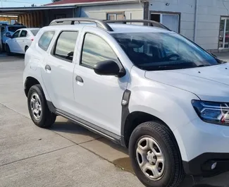 Vooraanzicht van een huurauto Dacia Duster in Dalaman, Turkije ✓ Auto #11843. ✓ Transmissie Automatisch TM ✓ 0 beoordelingen.