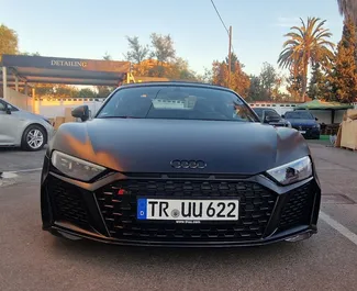 Verhuur Audi R8. Luxe Auto te huur in Spanje ✓ Borg van Borg van 4000 EUR ✓ Verzekeringsmogelijkheden TPL.