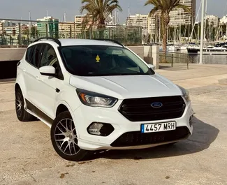 Vooraanzicht van een huurauto Ford Escape in Alicante, Spanje ✓ Auto #11729. ✓ Transmissie Automatisch TM ✓ 0 beoordelingen.