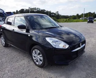 Vooraanzicht van een huurauto Suzuki Swift in Limassol, Cyprus ✓ Auto #11940. ✓ Transmissie Automatisch TM ✓ 0 beoordelingen.
