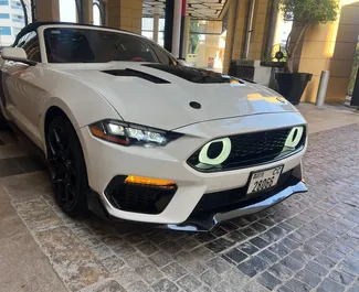 Autohuur Ford Mustang Cabrio #11914 Automatisch in Dubai, uitgerust met 2,3L motor ➤ Van Mounir in de VAE.