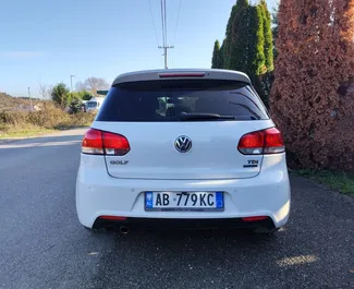 Verhuur Volkswagen Golf 6. Economy, Comfort Auto te huur in Albanië ✓ Borg van Borg van 100 EUR ✓ Verzekeringsmogelijkheden TPL, CDW, SCDW, FDW.