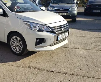 Autohuur Mitsubishi Attrage #12030 Automatisch op de luchthaven van Koetaisi, uitgerust met 1,2L motor ➤ Van George in Georgië.