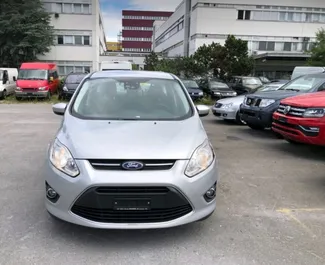 Autohuur Ford C-Max #11930 Handmatig op de luchthaven van Tirana, uitgerust met 1,6L motor ➤ Van Begi in Albanië.