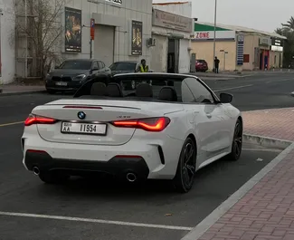 Autohuur BMW 420i Cabrio #11918 Automatisch in Dubai, uitgerust met 2,0L motor ➤ Van Mounir in de VAE.