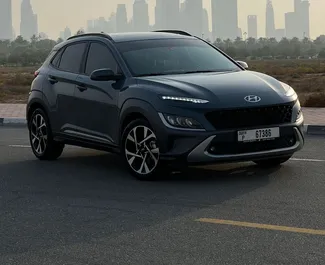 Autohuur Hyundai Kona #11910 Automatisch in Dubai, uitgerust met 2,0L motor ➤ Van Mounir in de VAE.