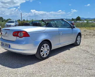 Verhuur Volkswagen Eos. Comfort, Cabriolet Auto te huur in Albanië ✓ Borg van Borg van 100 EUR ✓ Verzekeringsmogelijkheden TPL, FDW, Jonge.