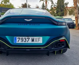 Verhuur Aston Martin Vantage. Premium, Luxe Auto te huur in Spanje ✓ Borg van Borg van 5000 EUR ✓ Verzekeringsmogelijkheden TPL.