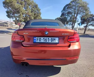 Verhuur BMW 230xi Cabrio. Comfort, Premium, Cabriolet Auto te huur in Georgië ✓ Borg van Zonder Borg ✓ Verzekeringsmogelijkheden TPL, SCDW, FDW, Passagiers, Diefstal.