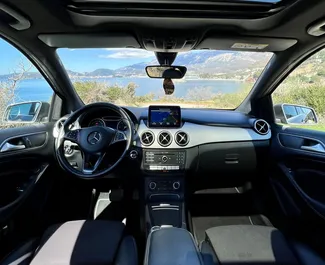 Verhuur Mercedes-Benz B-Class. Comfort, Premium Auto te huur in Montenegro ✓ Borg van Borg van 200 EUR ✓ Verzekeringsmogelijkheden TPL, FDW, Buitenland.