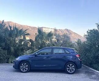 Verhuur Hyundai i30. Economy, Comfort Auto te huur in Montenegro ✓ Borg van Borg van 100 EUR ✓ Verzekeringsmogelijkheden TPL, CDW, FDW, Diefstal, Buitenland, Jonge.