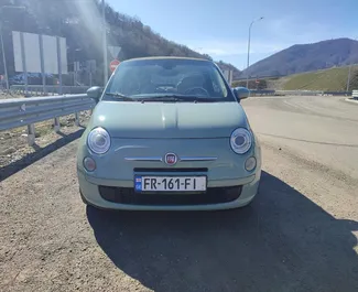 Autohuur Fiat 500 Cabrio #12316 Automatisch in Tbilisi, uitgerust met 1,4L motor ➤ Van Lasha in Georgië.