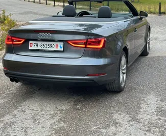 Verhuur Audi A3 Cabrio. Comfort, Premium, Cabriolet Auto te huur in Montenegro ✓ Borg van Borg van 300 EUR ✓ Verzekeringsmogelijkheden TPL.