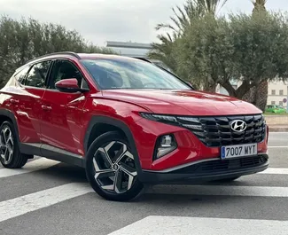 Vooraanzicht van een huurauto Hyundai Tucson in Alicante, Spanje ✓ Auto #12314. ✓ Transmissie Automatisch TM ✓ 0 beoordelingen.