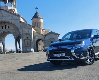 Verhuur Mitsubishi Outlander. Comfort, Crossover Auto te huur in Georgië ✓ Borg van Zonder Borg ✓ Verzekeringsmogelijkheden TPL, FDW, Diefstal, Geen storting.