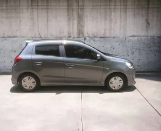 Verhuur Mitsubishi Mirage. Economy Auto te huur in Thailand ✓ Borg van Borg van 3000 THB ✓ Verzekeringsmogelijkheden TPL.