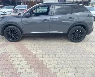 Verhuur Peugeot 2008. Comfort, Crossover Auto te huur in Turkije ✓ Borg van Borg van 400 USD ✓ Verzekeringsmogelijkheden TPL, CDW, FDW, Passagiers, Diefstal, Jonge.