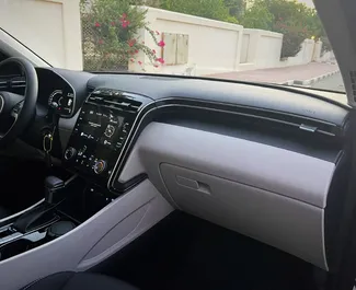 Verhuur Hyundai Tucson. Economy, Comfort, SUV, Crossover Auto te huur in de VAE ✓ Borg van Borg van 2000 AED ✓ Verzekeringsmogelijkheden TPL, CDW.