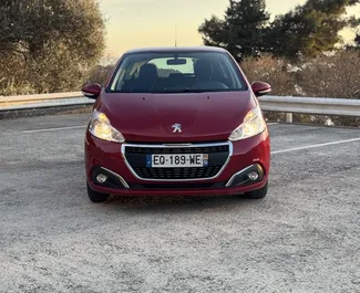 Verhuur Peugeot 208. Economy, Comfort Auto te huur in Montenegro ✓ Borg van Borg van 200 EUR ✓ Verzekeringsmogelijkheden TPL, CDW, SCDW, FDW, Buitenland.