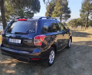 Verhuur Subaru Forester. Comfort, SUV, Crossover Auto te huur in Georgië ✓ Borg van Zonder Borg ✓ Verzekeringsmogelijkheden TPL, CDW, SCDW, Passagiers, Diefstal.