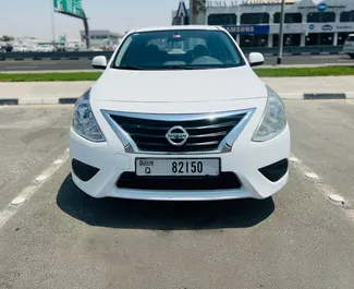 Autohuur Nissan Sunny #13040 Automatisch in Dubai, uitgerust met 1,5L motor ➤ Van Abduloh in de VAE.
