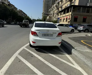 Verhuur Hyundai Accent Blue. Economy, Comfort Auto te huur in Azerbeidzjan ✓ Borg van Borg van 300 AZN ✓ Verzekeringsmogelijkheden TPL, CDW.