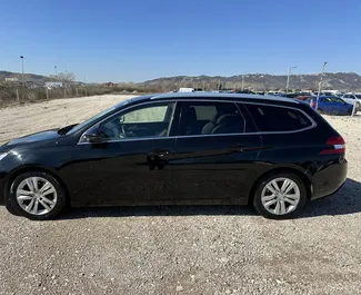 Verhuur Peugeot 308 SW. Comfort Auto te huur in Albanië ✓ Borg van Borg van 100 EUR ✓ Verzekeringsmogelijkheden TPL, CDW, SCDW, FDW, Diefstal, Buitenland.