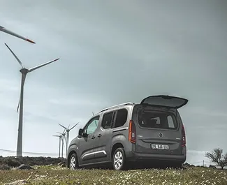 Verhuur Opel Combo Life. Comfort, Minivan Auto te huur in Turkije ✓ Borg van Zonder Borg ✓ Verzekeringsmogelijkheden TPL, SCDW.