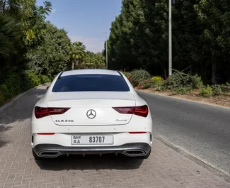 Autohuur Mercedes-Benz CLA250 #13100 Automatisch in Dubai, uitgerust met 2,0L motor ➤ Van Mohammad in de VAE.