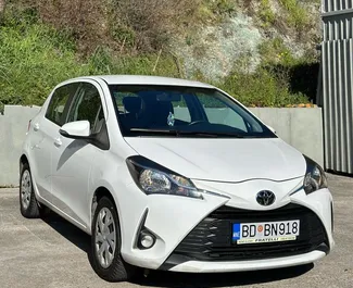 Verhuur Toyota Yaris. Economy, Comfort Auto te huur in Montenegro ✓ Borg van Borg van 100 EUR ✓ Verzekeringsmogelijkheden TPL, SCDW, Buitenland.
