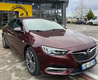 Verhuur Opel Insignia. Comfort, Premium Auto te huur in Albanië ✓ Borg van Zonder Borg ✓ Verzekeringsmogelijkheden TPL, CDW, SCDW, FDW, Diefstal, Buitenland, Jonge.
