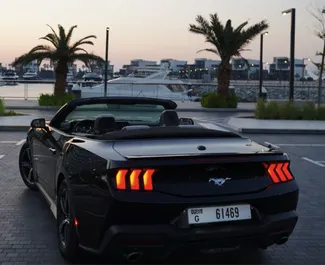 Autohuur Ford Mustang Cabrio #12350 Automatisch in Dubai, uitgerust met 2,3L motor ➤ Van Andry in de VAE.