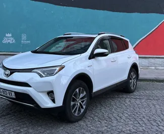 Vooraanzicht van een huurauto Toyota Rav4 in Batumi, Georgië ✓ Auto #13185. ✓ Transmissie Automatisch TM ✓ 0 beoordelingen.