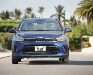 Autohuur Kia Pegas #13287 Automatisch in Dubai, uitgerust met 1,4L motor ➤ Van Mohammad in de VAE.