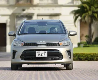 Autohuur Kia Pegas #13288 Automatisch in Dubai, uitgerust met 1,4L motor ➤ Van Mohammad in de VAE.