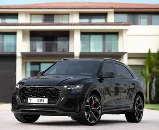 Autohuur Audi RS Q8 #13262 Automatisch in Dubai, uitgerust met 4,0L motor ➤ Van Mohammad in de VAE.