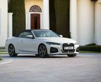 Autohuur BMW 430i Cabrio #13448 Automatisch in Dubai, uitgerust met 2,0L motor ➤ Van Mohammad in de VAE.