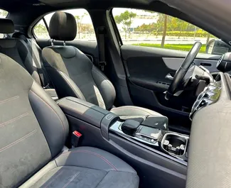 Vooraanzicht van een huurauto Mercedes-Benz A220 in Dubai, Verenigde Arabische Emiraten ✓ Auto #13310. ✓ Transmissie Automatisch TM ✓ 0 beoordelingen.