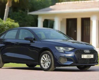 Audi A3 Sedan 2023 met Vooraandrijving systeem, beschikbaar in Dubai.