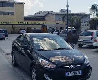 Autohuur Hyundai Accent Blue #11535 Automatisch in Durrës, uitgerust met 1,6L motor ➤ Van Deni in Albanië.