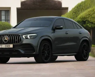 Autohuur Mercedes-Benz GLE63-S Coupe 2021 in in de VAE, met Benzine brandstof en 429 pk ➤ Vanaf 900 AED per dag.