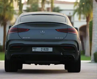 Verhuur Mercedes-Benz GLE63-S Coupe. Premium, Luxe, Crossover Auto te huur in de VAE ✓ Borg van Borg van 2500 AED ✓ Verzekeringsmogelijkheden TPL.