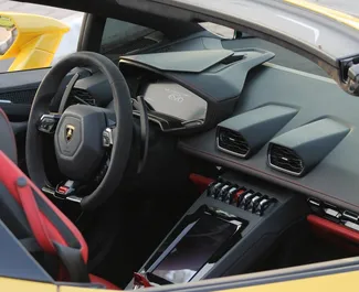 Autohuur Lamborghini Huracan #13472 Automatisch in Dubai, uitgerust met 5,2L motor ➤ Van Mohammad in de VAE.