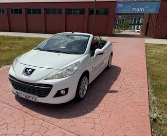Verhuur Peugeot 207cc. Comfort, Cabriolet Auto te huur in Montenegro ✓ Borg van Zonder Borg ✓ Verzekeringsmogelijkheden TPL.