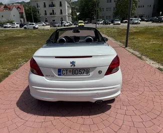 Diesel motor van 1,6L van Peugeot 207cc 2014 te huur in Budva.