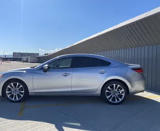 Vooraanzicht van een huurauto Mazda 6 in Tbilisi, Georgië ✓ Auto #13413. ✓ Transmissie Automatisch TM ✓ 0 beoordelingen.