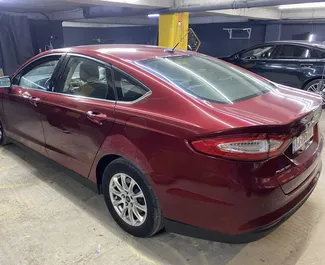 Ford Fusion Sedan 2015 beschikbaar voor verhuur in Tbilisi, met een kilometerlimiet van onbeperkt.