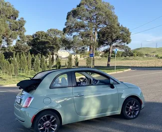 Autohuur Fiat 500 Cabrio #12316 Automatisch in Tbilisi, uitgerust met 1,4L motor ➤ Van Lasha in Georgië.