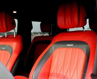 Autohuur Mercedes-Benz G63 AMG 2022 in in de VAE, met Benzine brandstof en 577 pk ➤ Vanaf 1600 AED per dag.